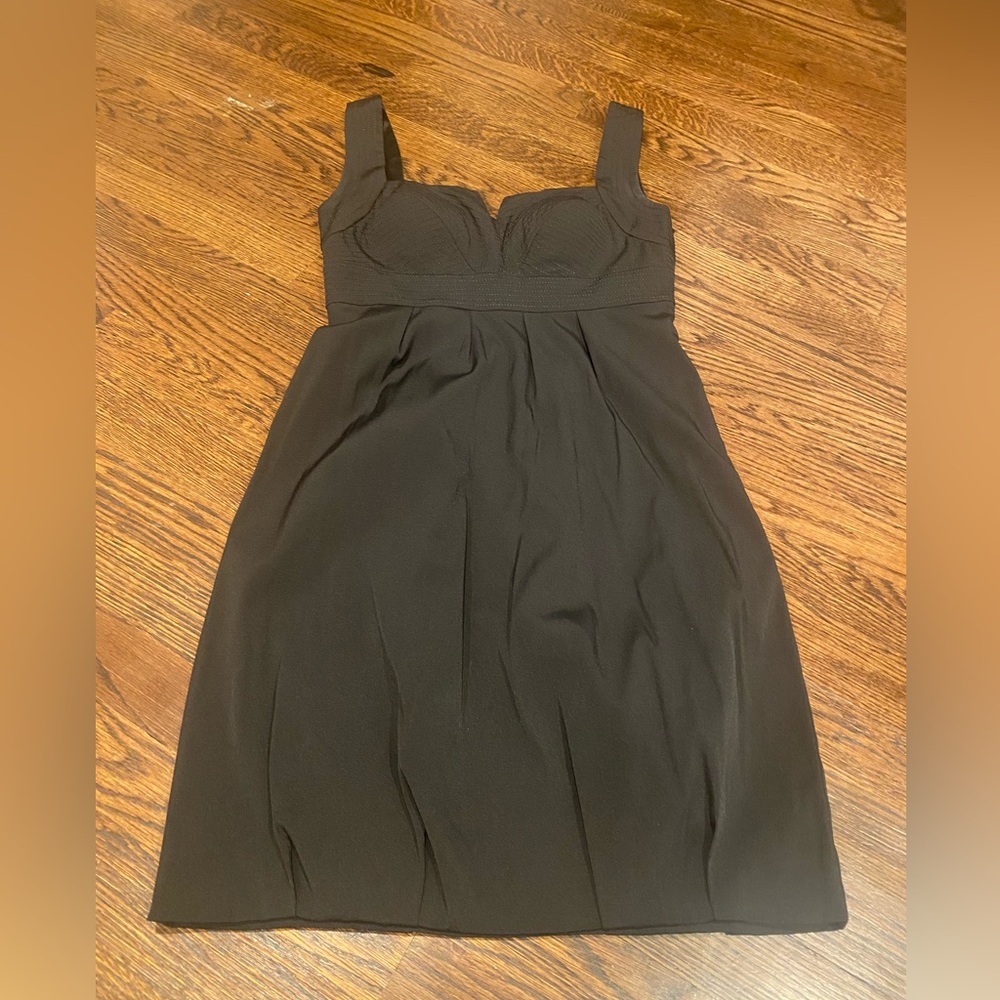 White House Black Market black mini dress size 2